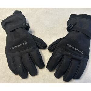 Carhartt Men's Black Waterproof Insulated Glove A511 Knit Cuff Size XL Black